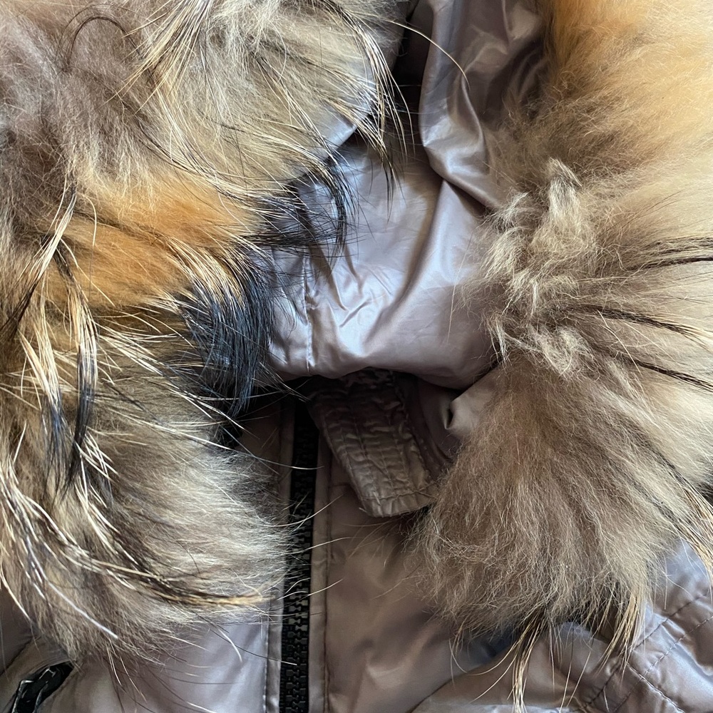 Sam Jacket with real fur collar hood - Picture 3 of 4